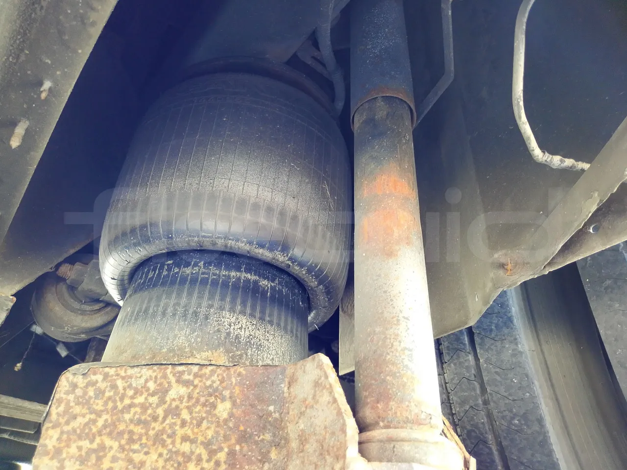 Scania KIB-LIB K124IB - EUR3 - 309kW - 13.752m - axle 2 shock absorbers 2 left
