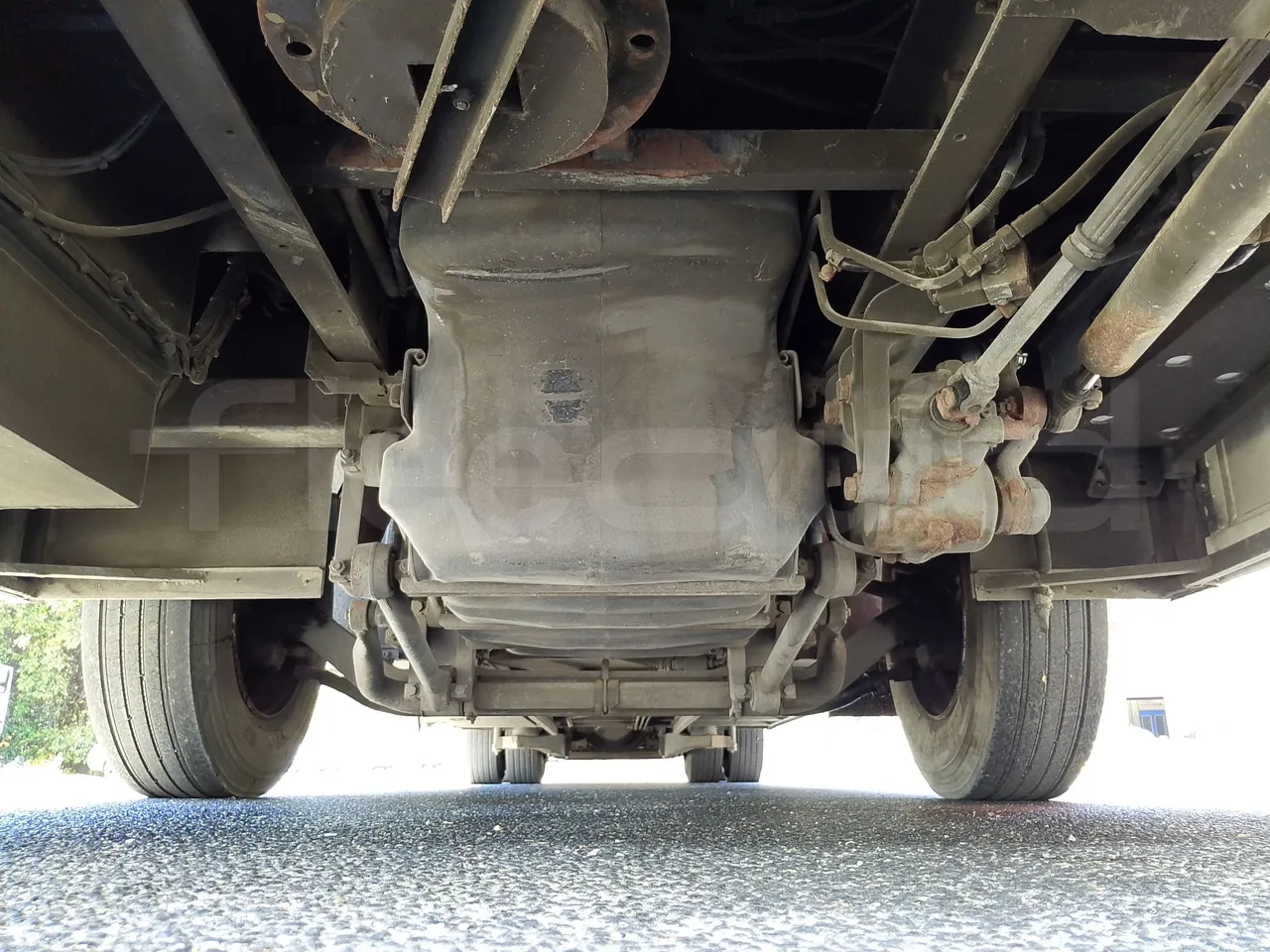 Scania KIB-LIB K124IB - EUR3 - 309kW - 13.752m - front undercarriage from front