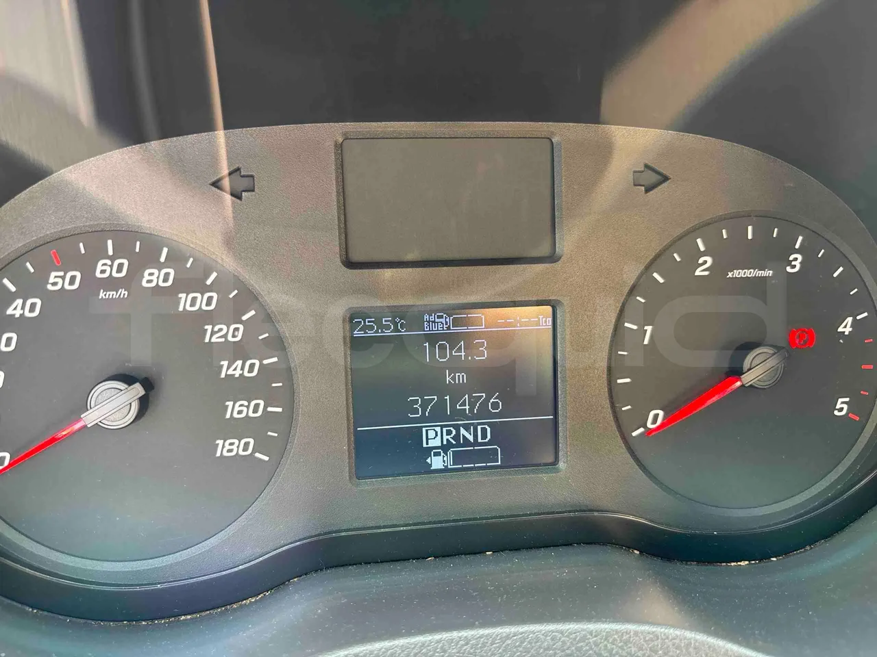Mercedes-Benz Sprinter - dashboard lights on