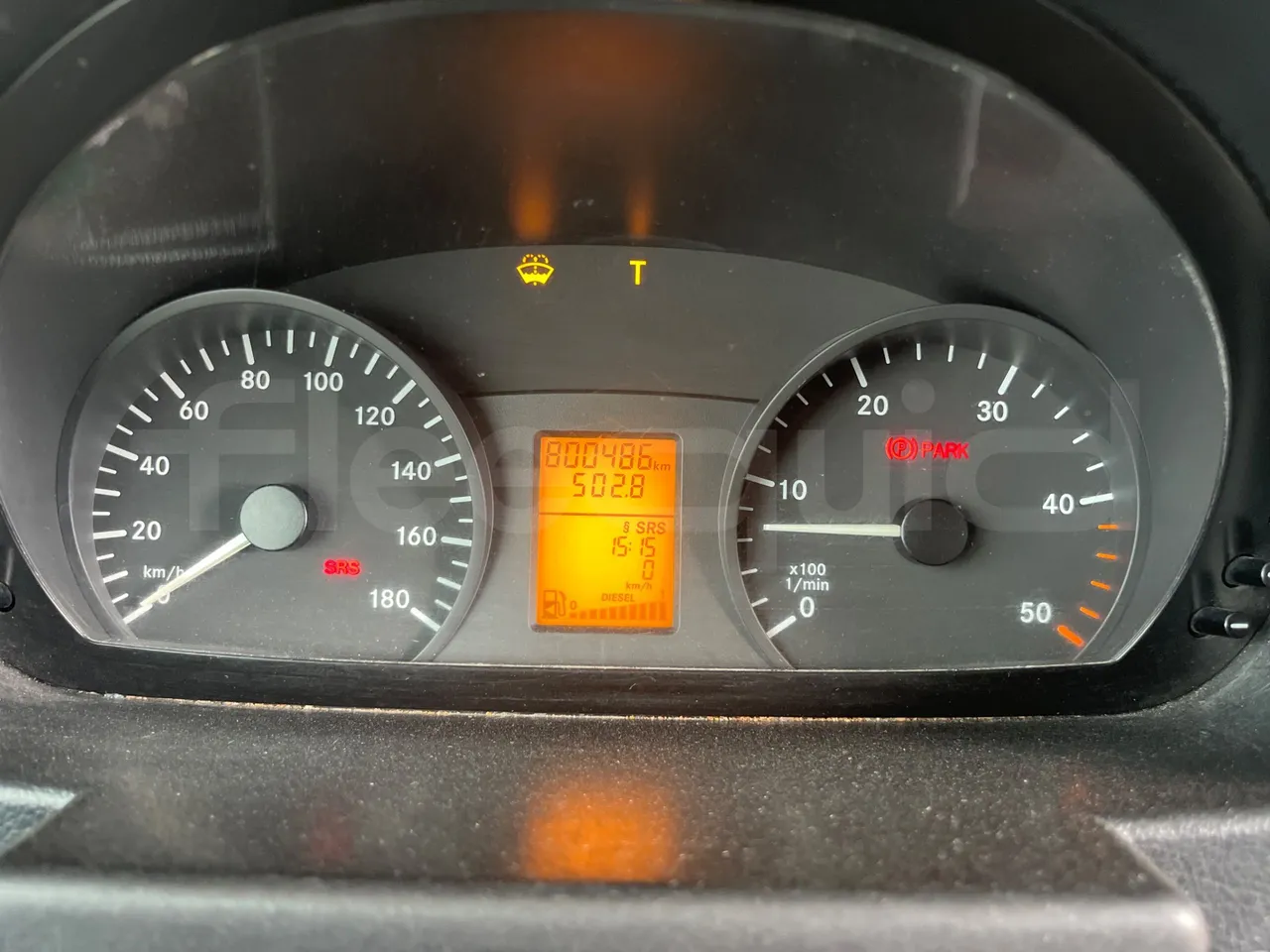 Mercedes-Benz Sprinter 518CDI - EUR4 - 135kW - 7.543m - dashboard lights on