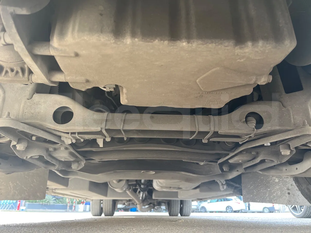 Mercedes-Benz Sprinter 518CDI - EUR4 - 135kW - 7.543m - front undercarriage from front