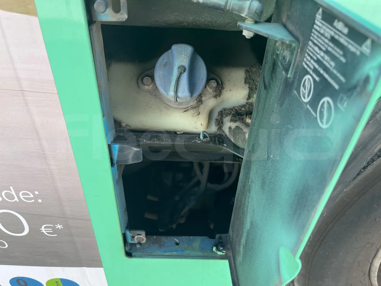 Mercedes-Benz Citaro - engine plate photo