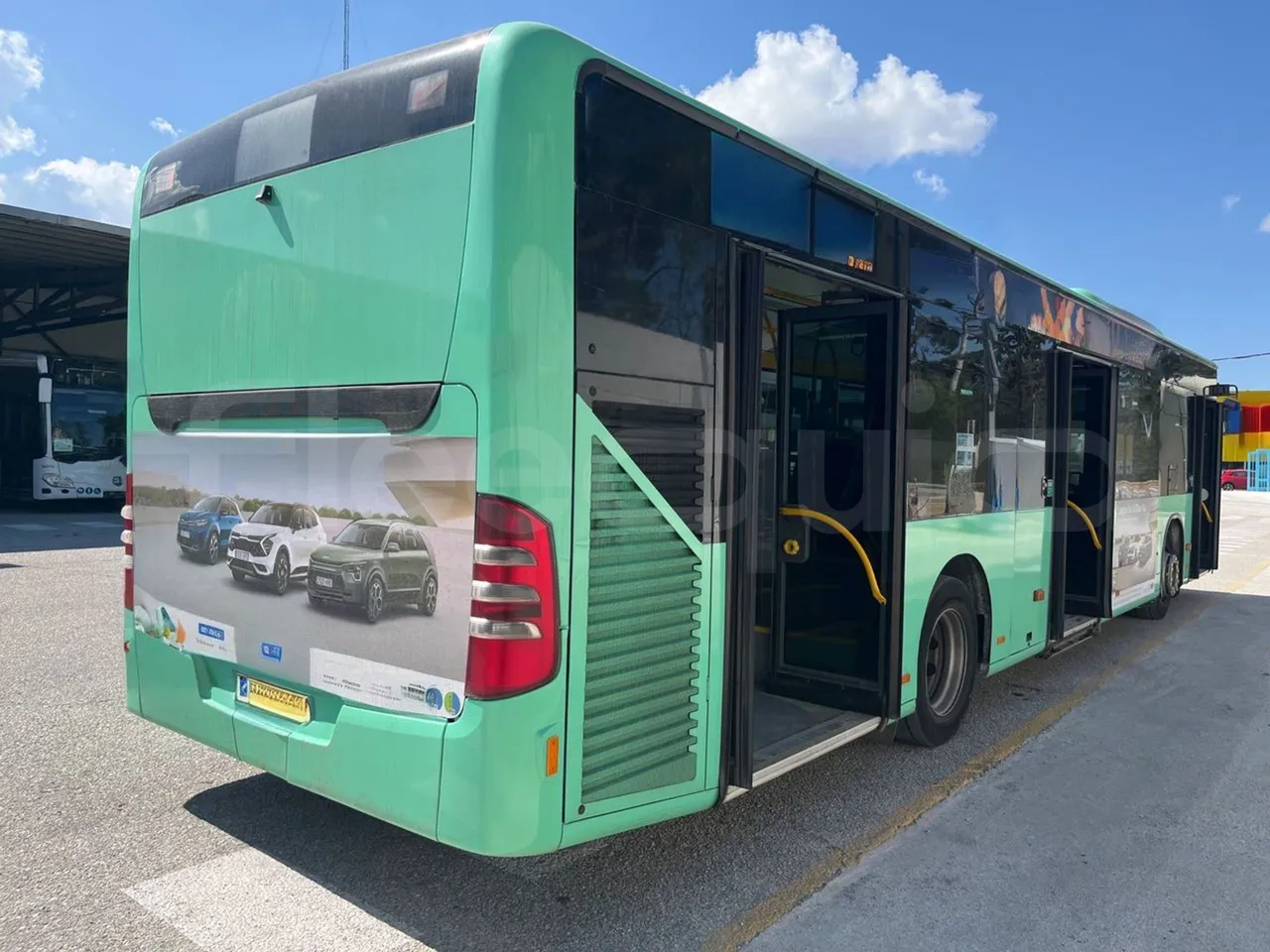Mercedes-Benz Citaro - 3/4 Rear Right Side Doors Open