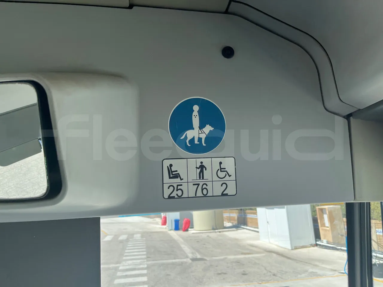 Mercedes-Benz Citaro - Seats Plate