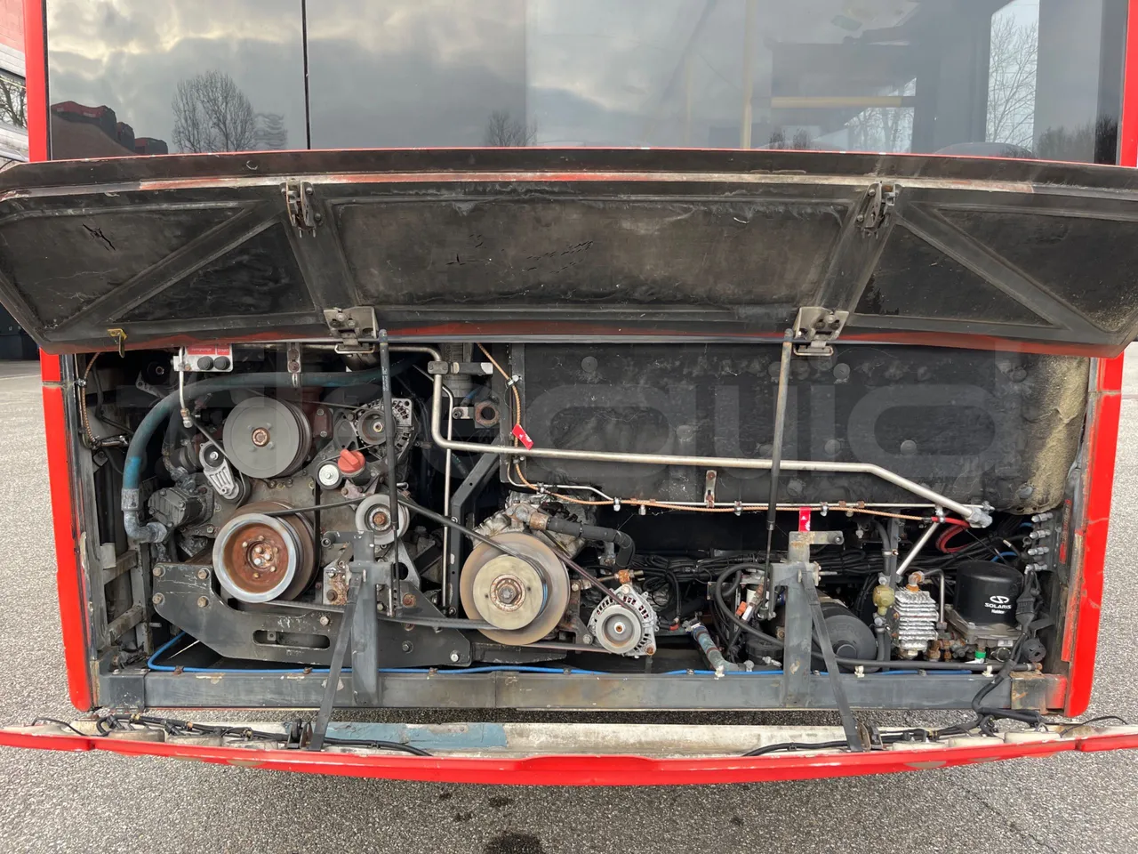 Solaris Urbino 12 - Euro5 - 231kW - 12mt - rear hatch open