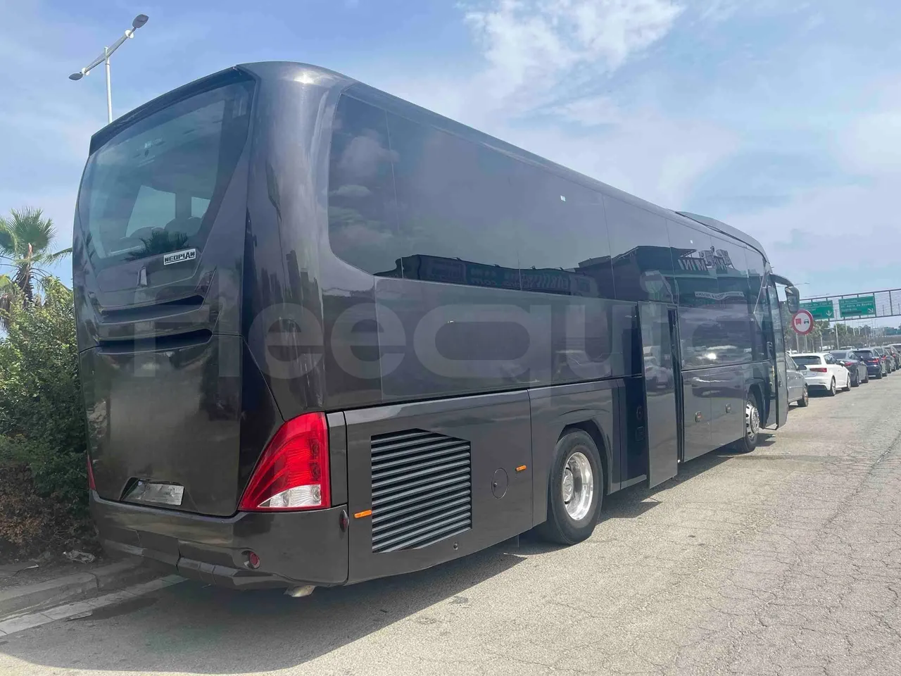 Neoplan Tourliner - 3/4 Rear Right Side Doors Open