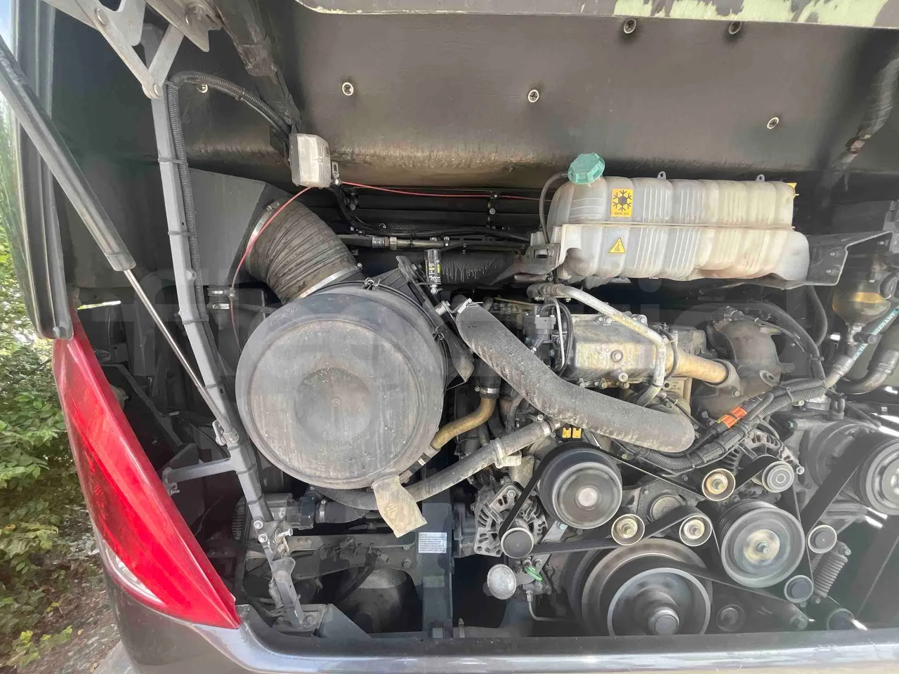 Neoplan Tourliner - Fire Suppression Nozzles