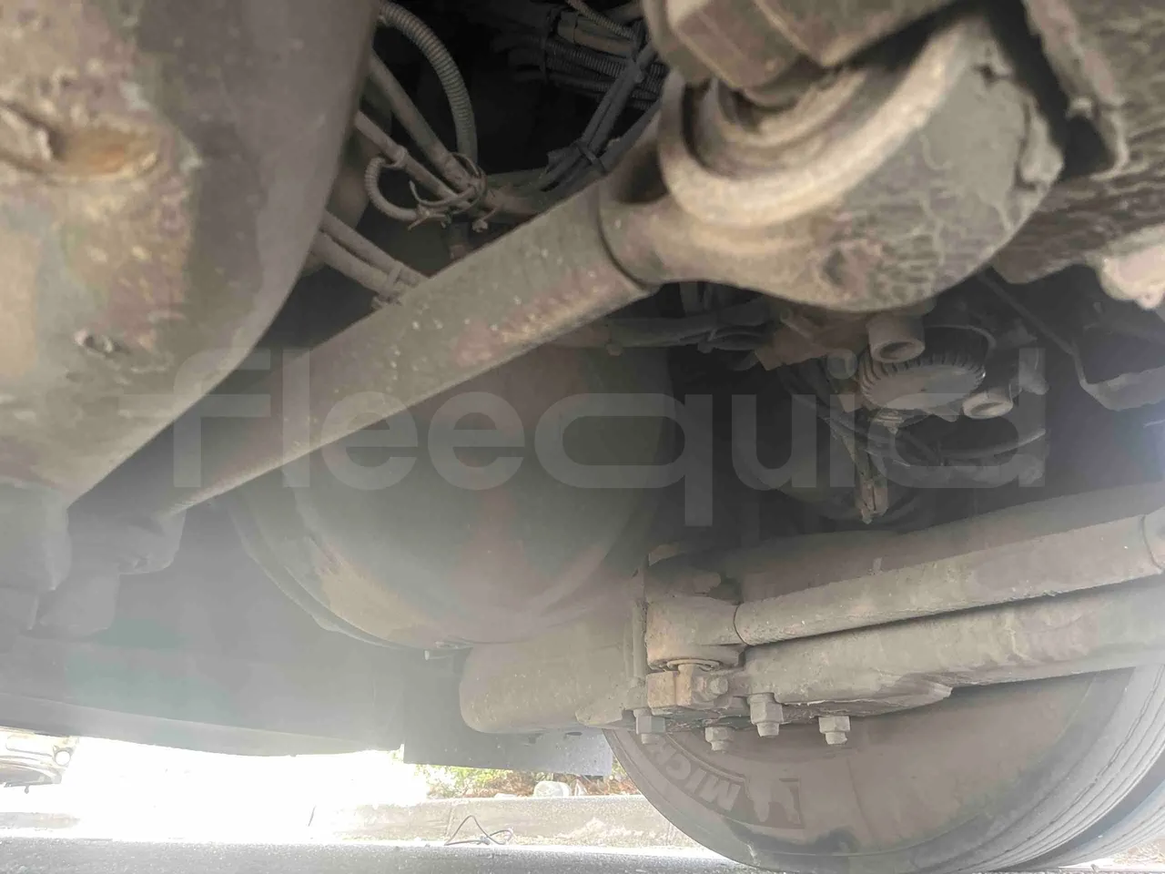 Neoplan Tourliner - Second Axle First Shock Absorbers Left Side