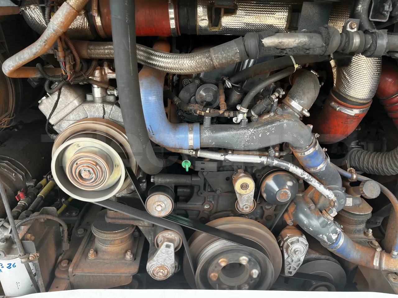 Iveco Magelys - fire extinguishing system