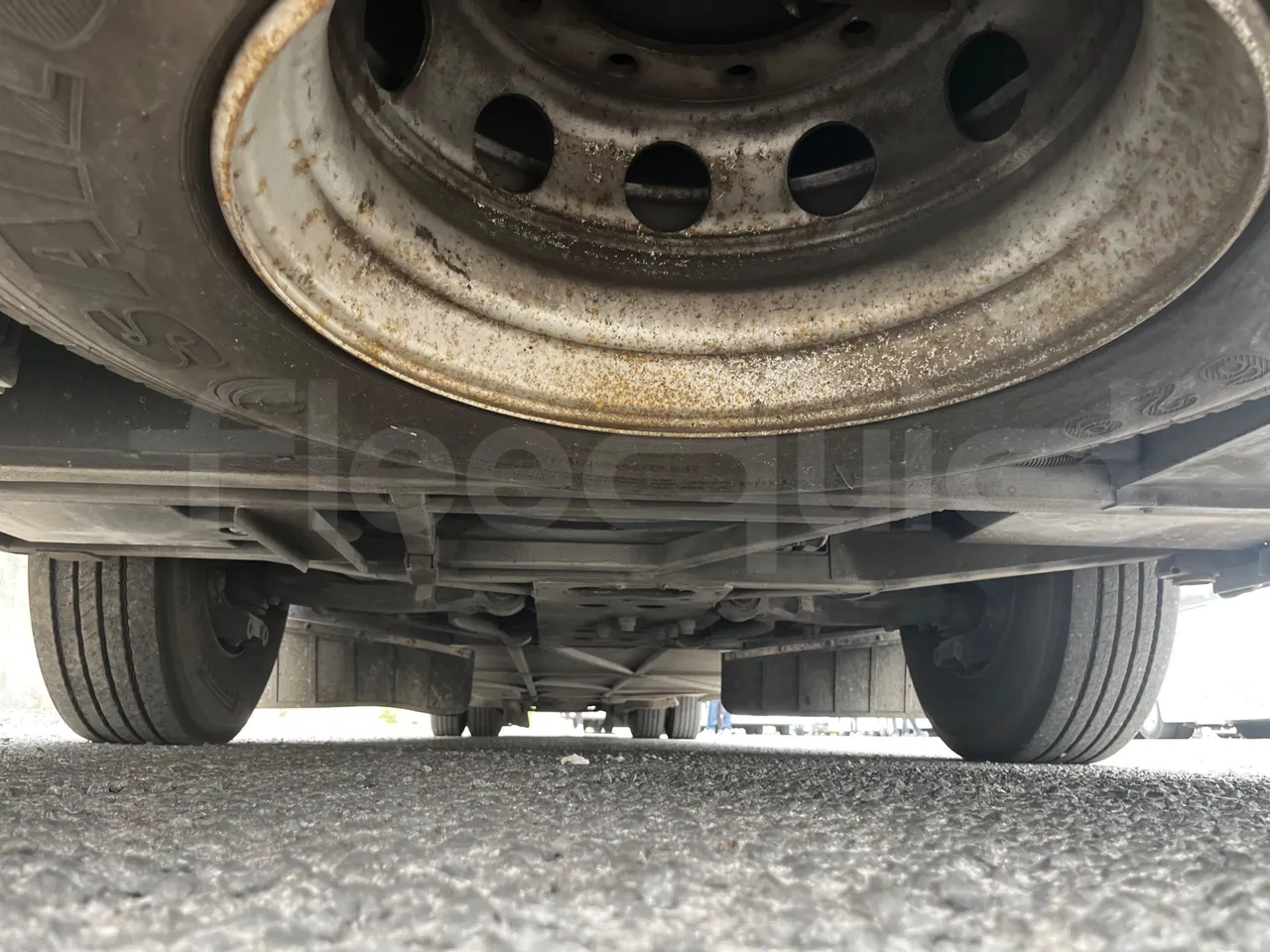 Iveco Magelys - front undercarriage from front