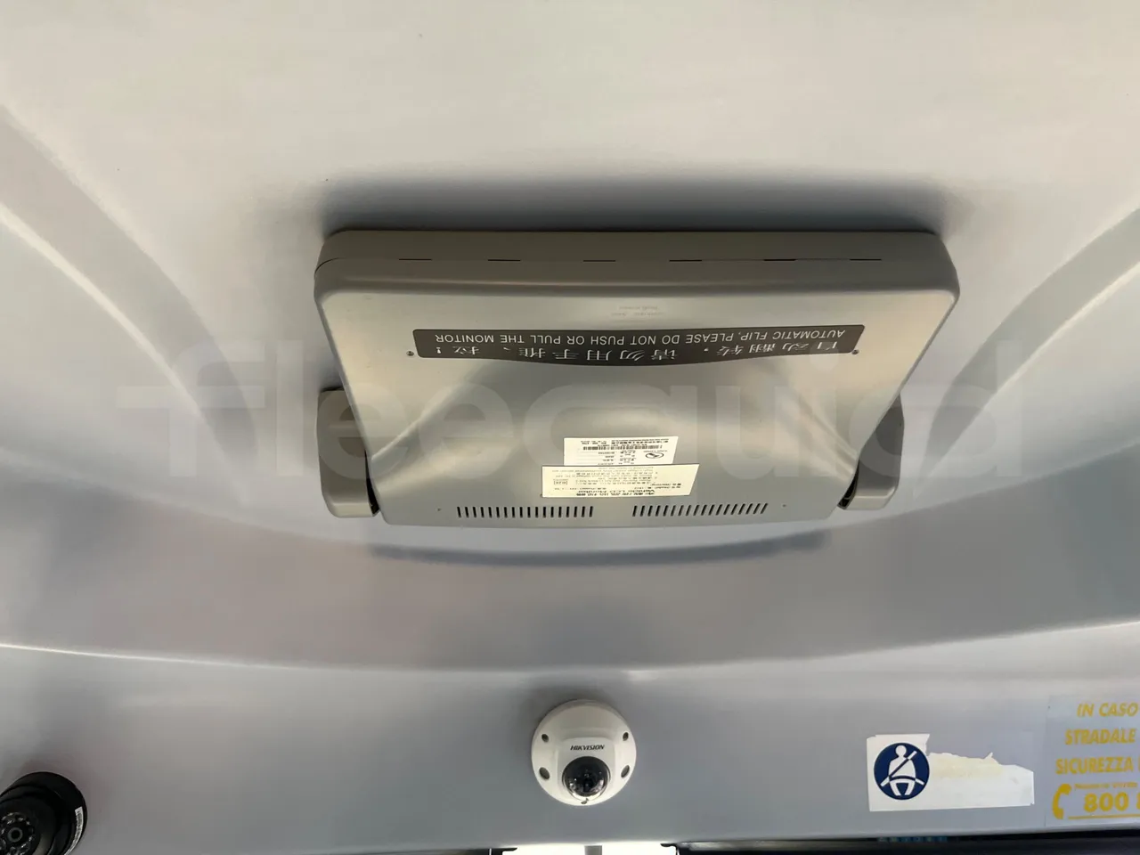 King Long XMQ6800 2AL1AA2B-EUR5-148Kw-7,995m - monitor detail photo