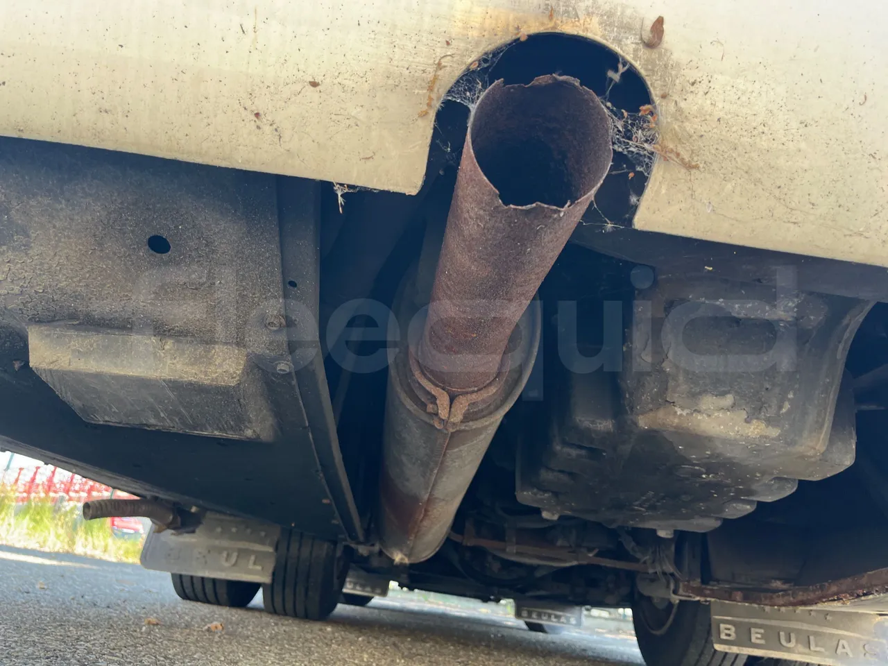 Beulas Man Midistar 11 220HOCL/Euro2 -162Kw-8,665 Mt - exhaust photo