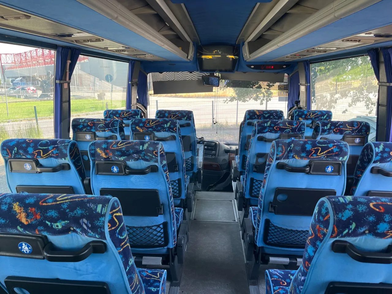Beulas Man Midistar 11 220HOCL/Euro2 -162Kw-8,665 Mt - forward view all seats last row height