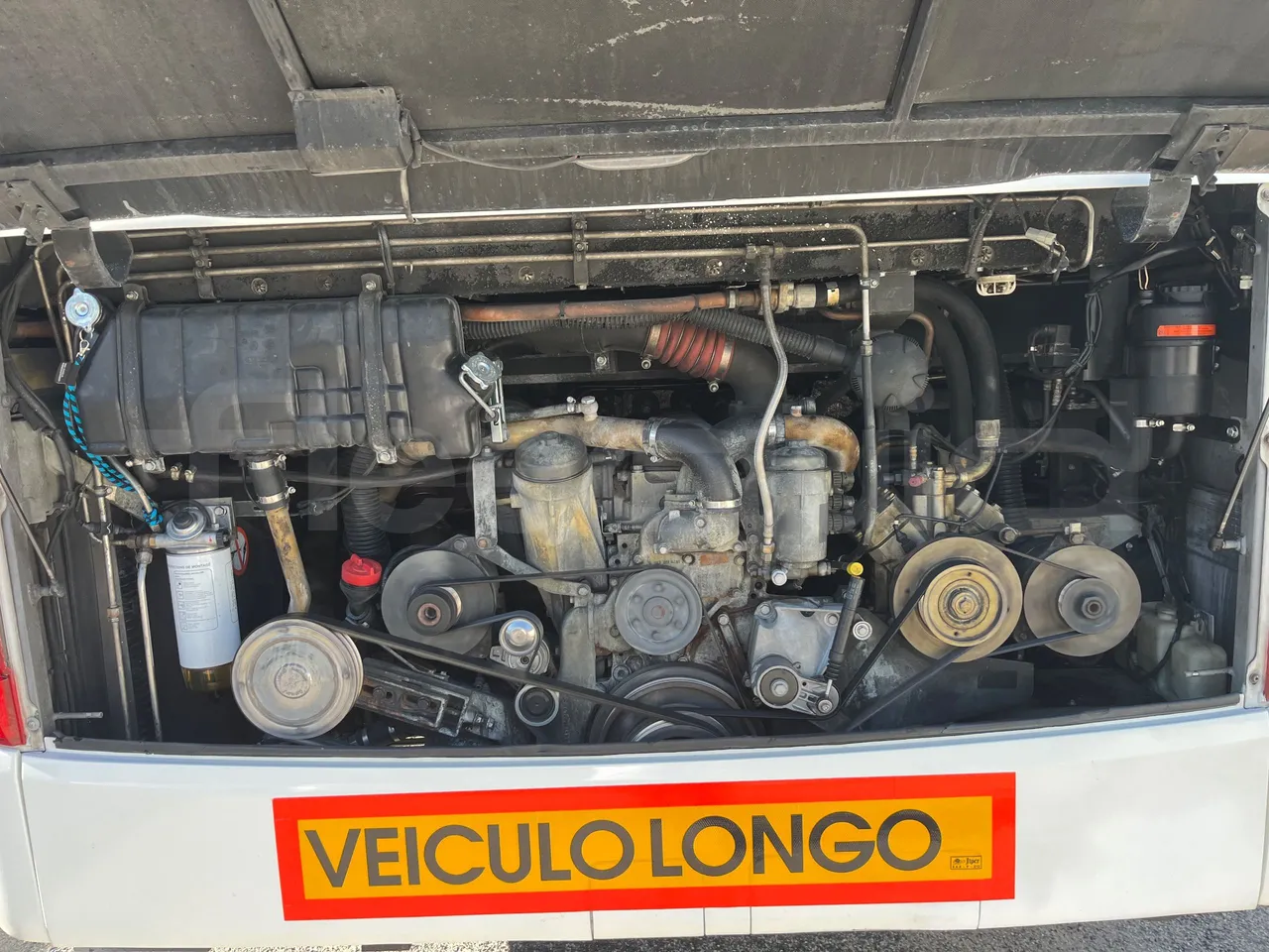 Setra S416 GT-HD - Euro5 - 315kW - 13mt - rear hatch open