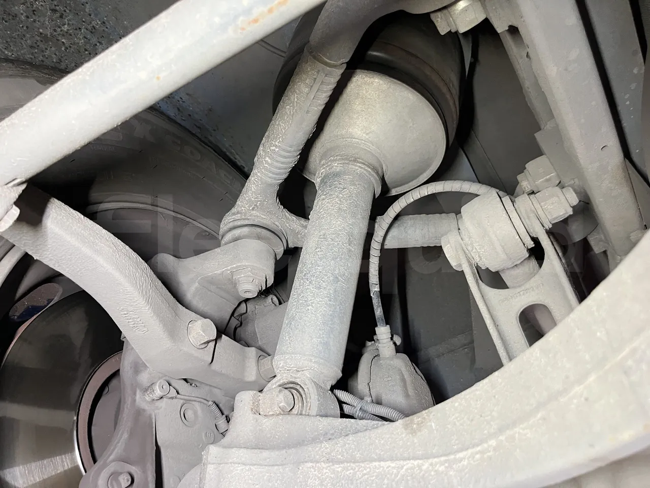 Iveco Crossway - First Axle Shock Absorbers Left Side