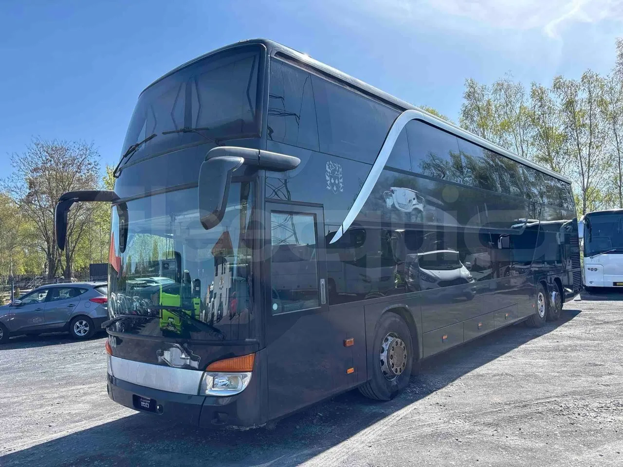 Setra S431   DT - Euro5 - 375kW - 13.870mt - 3/4 front left