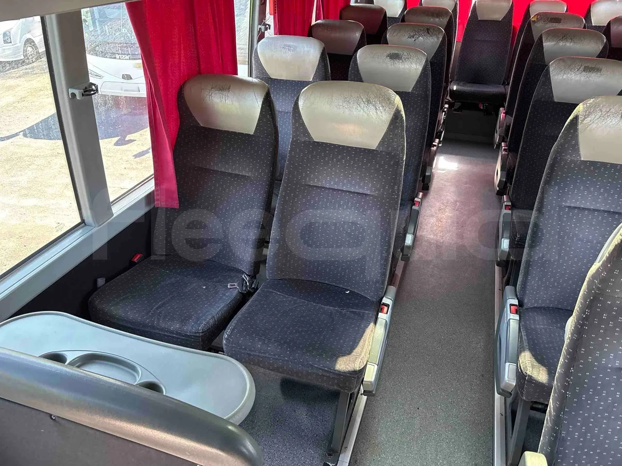 Setra S431   DT - Euro5 - 375kW - 13.870mt - single seat detail