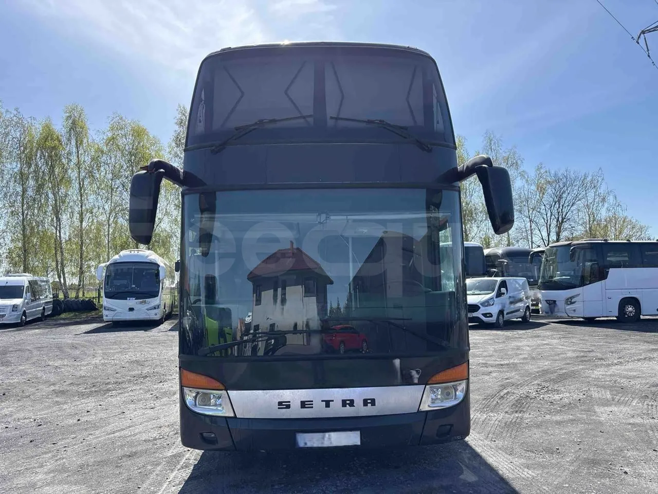 Setra S431   DT - Euro5 - 375kW - 13.870mt - front photo