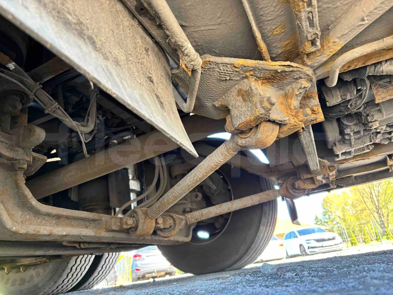 Setra S431   DT - Euro5 - 375kW - 13.870mt - axle 3 left side