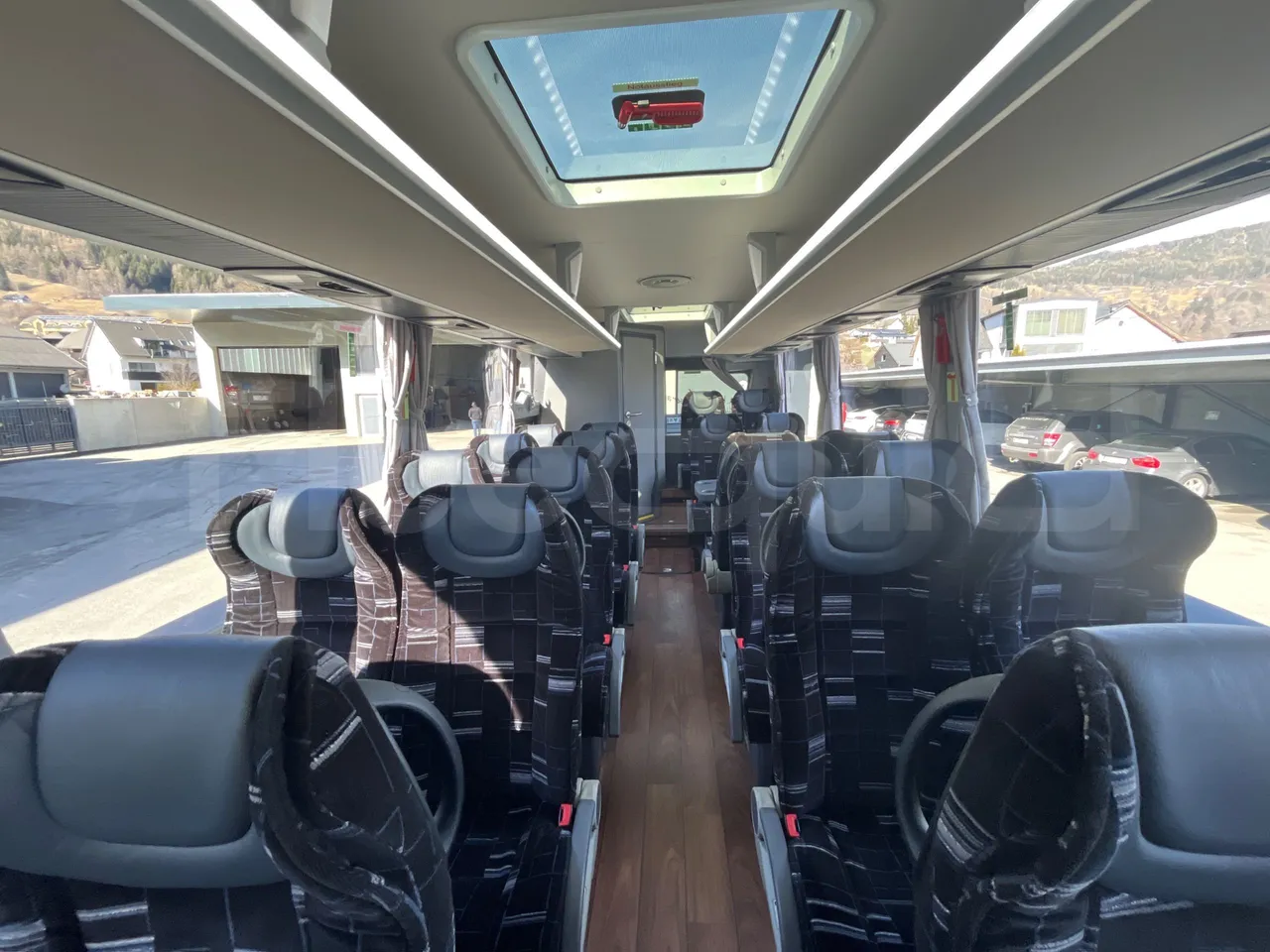 Temsa MD9 A/A3J/1L - Euro 6 - 213 kW - 9.480 mt - reverse view middle aisle