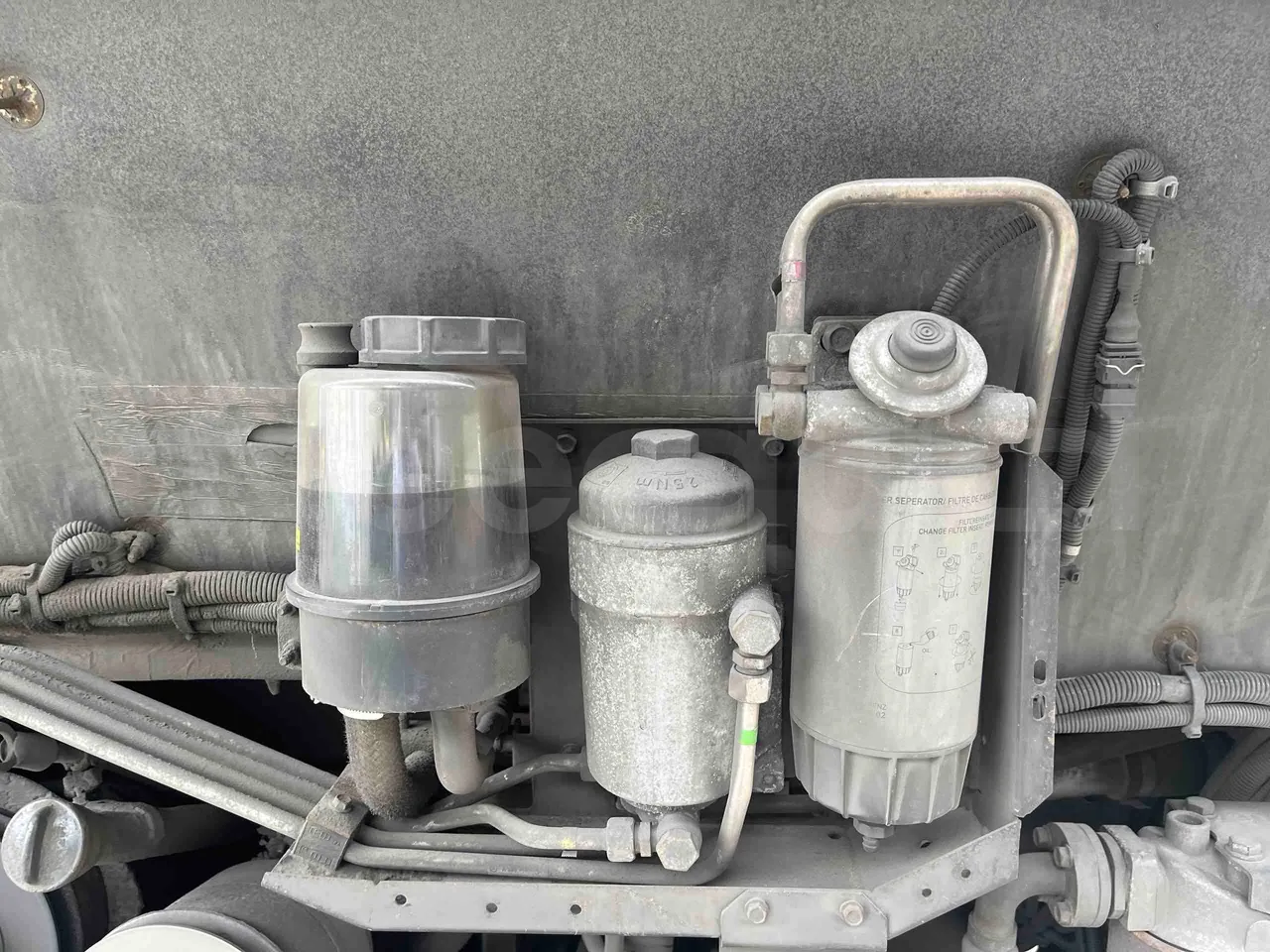 Mercedes-Benz Citaro - engine plate photo