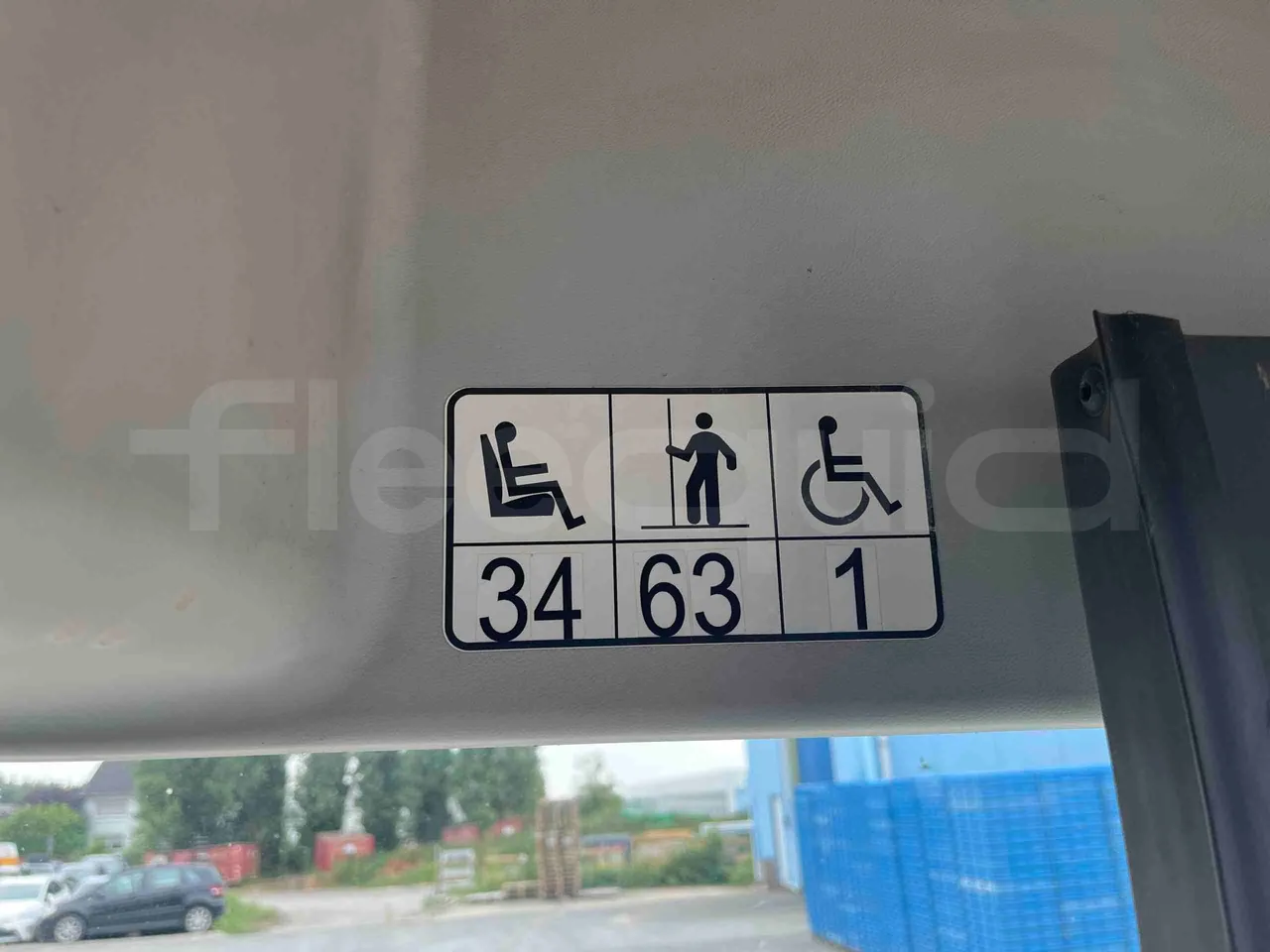 Mercedes-Benz Citaro - Seats Plate