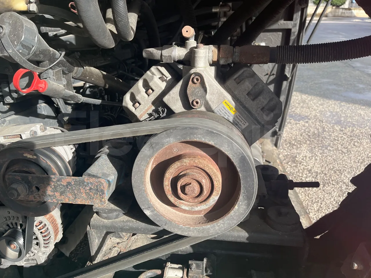 Irizar Scania K380EB - EUR4 - 279kW - 12m - air conditioning compressor