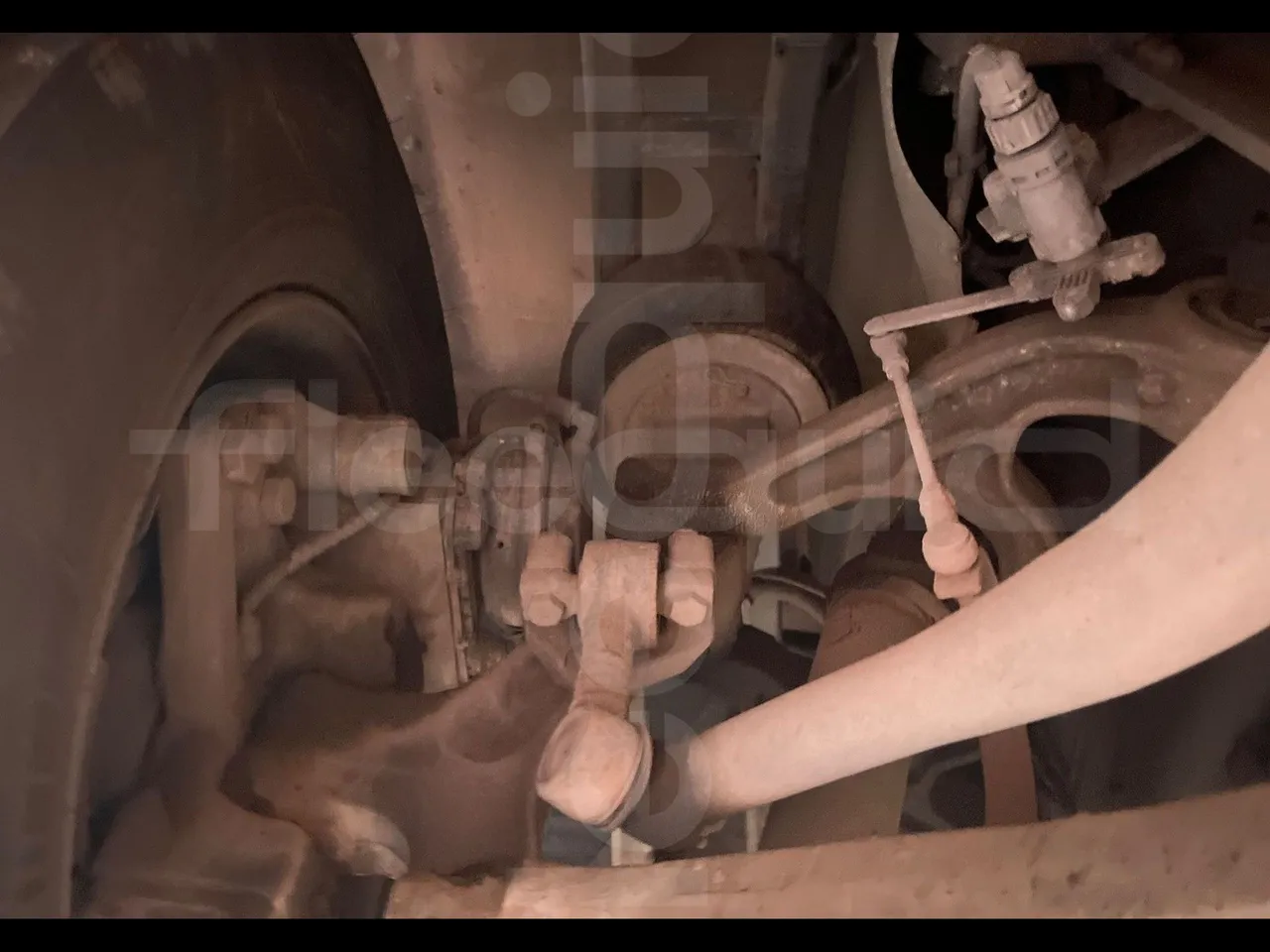 Irizar Scania K380EB - EUR4 - 279kW - 12m - front shock absorbers right