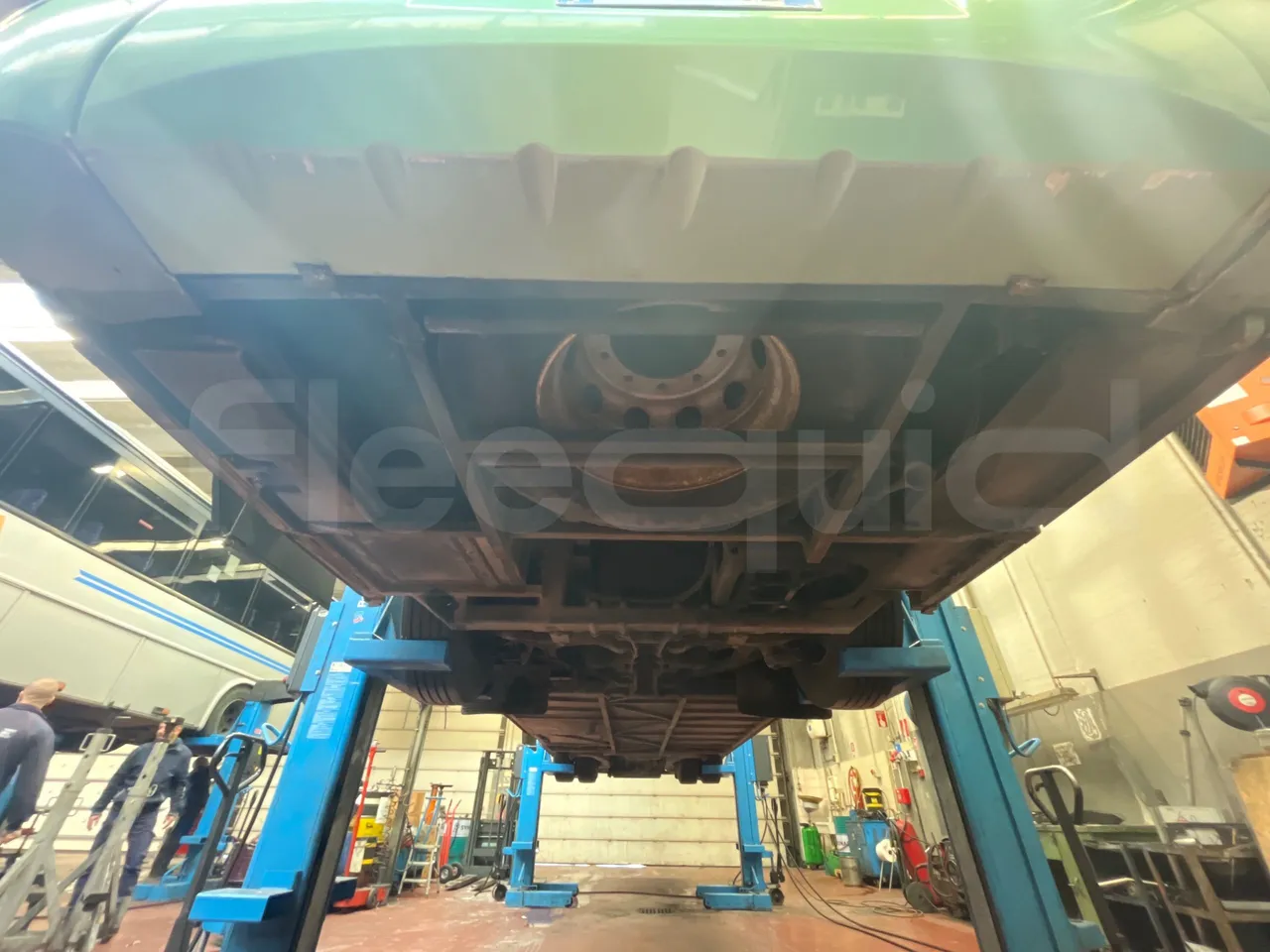 Irizar Scania K380EB - EUR4 - 279kW - 12m - front undercarriage from front