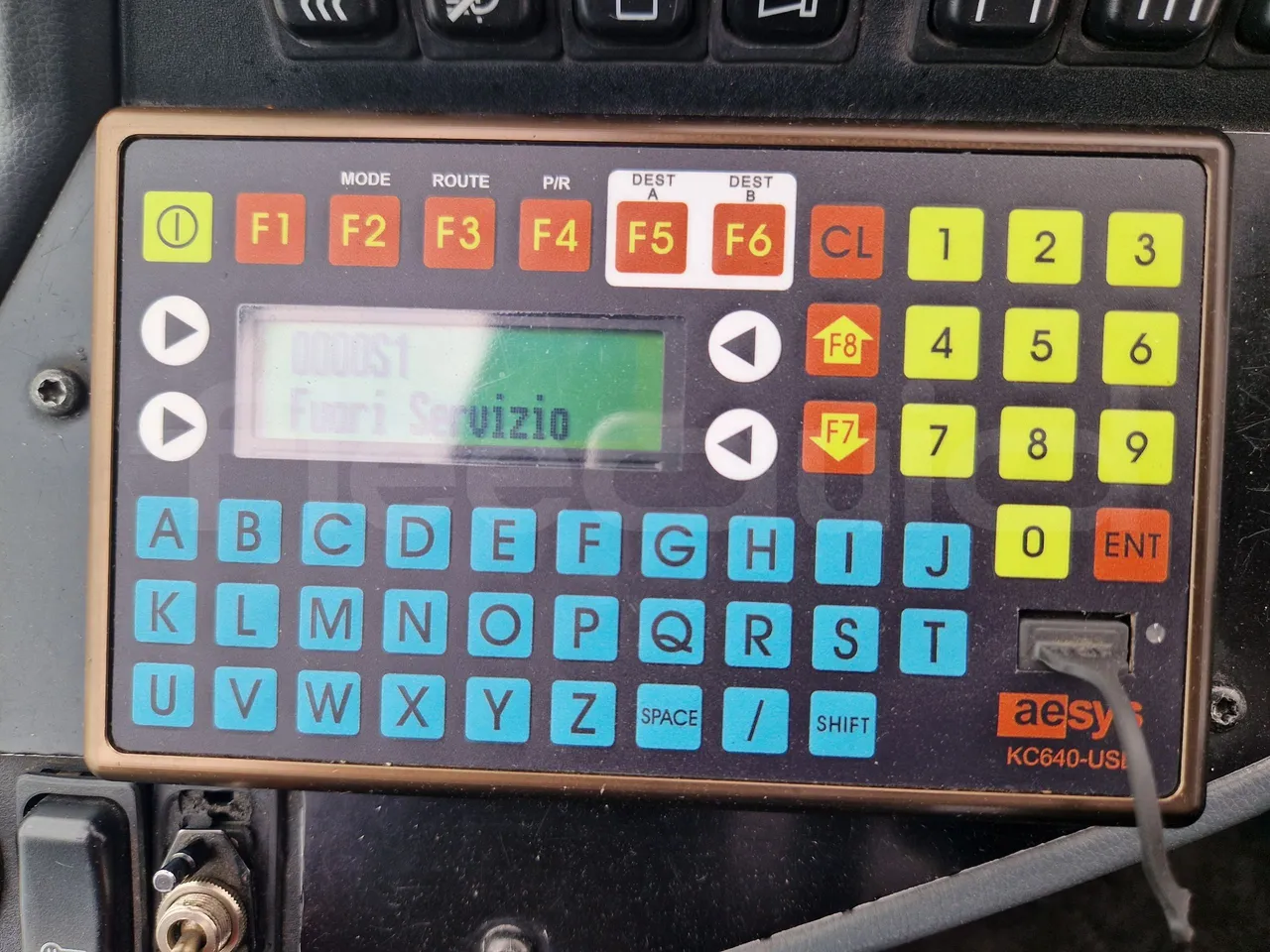Setra S417 S417 UL/ Euro 5 - 260 Kw - 14,030 Mt - command unit indicators