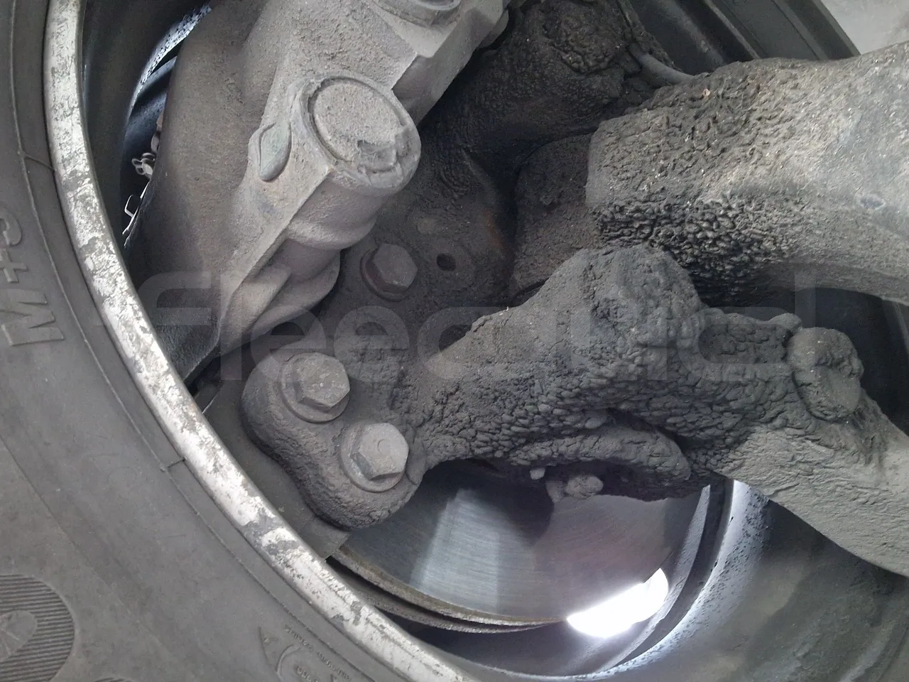 Setra S417 S417 UL/ Euro 5 - 260 Kw - 14,030 Mt - axel 3 discs left