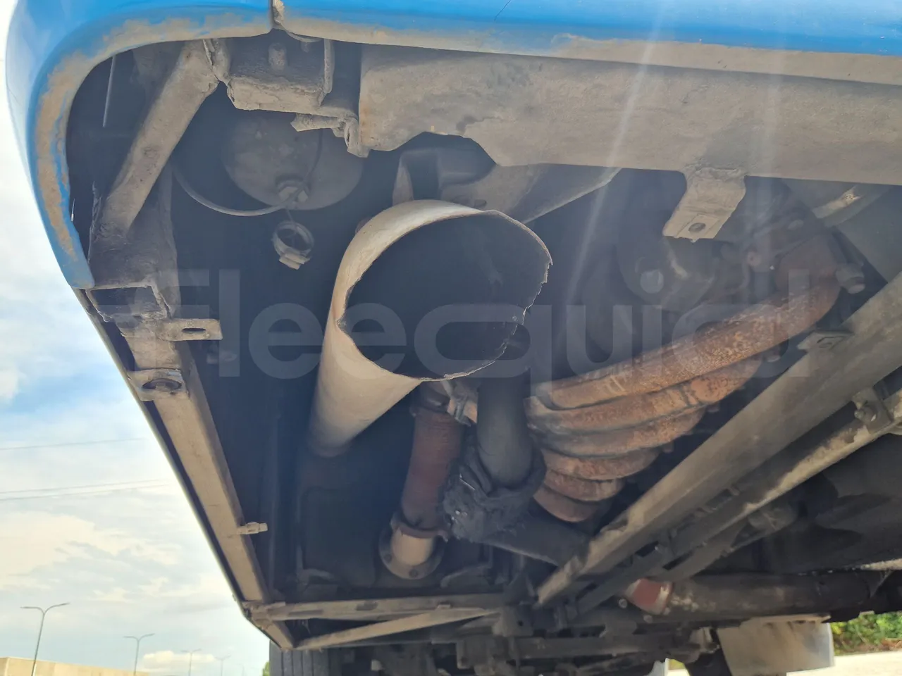 Setra S417 S417 UL/ Euro 5 - 260 Kw - 14,030 Mt - exhaust photo