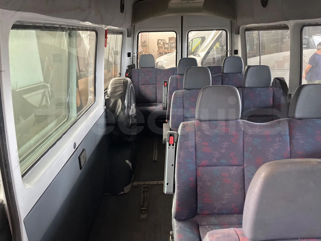 Mercedes-Benz Sprinter 312 - Euro 2 - 90kW - 6.535m - interior reverse seats driver height (mandatory for bus to scrap)