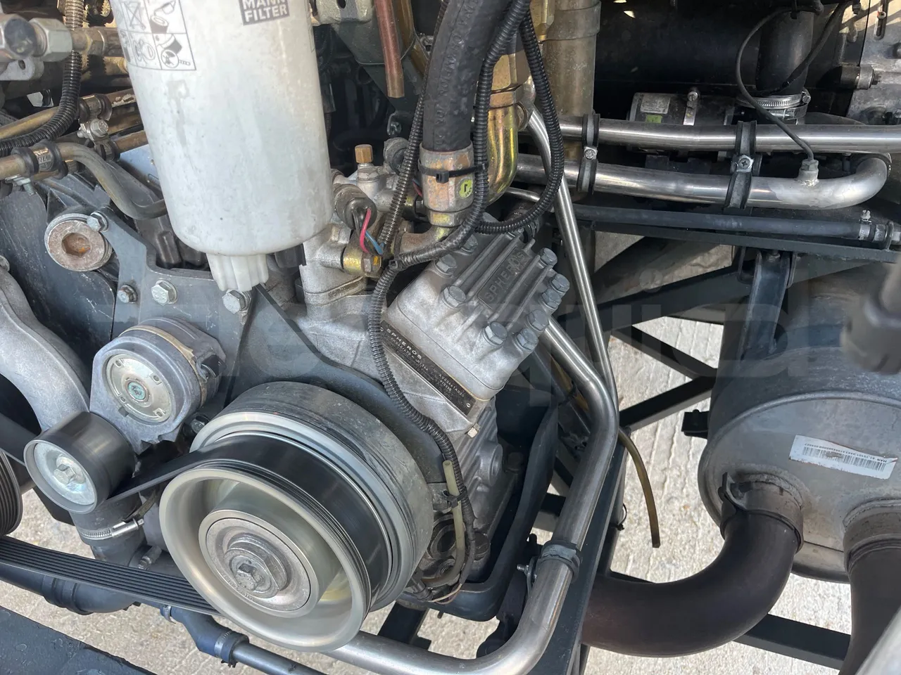 Temsa MD9 A VAR A3C - Euro5 - 184kW - 9.480mt - air conditioning compressor