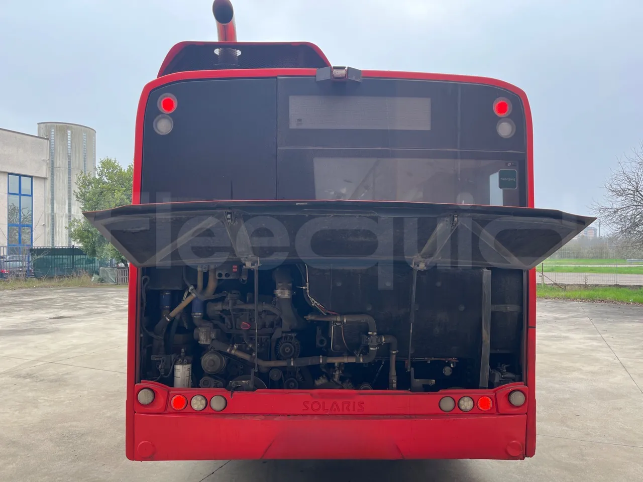 Solaris Urbino 12 - Euro6 - 240kW - 12mt - rear hatch open