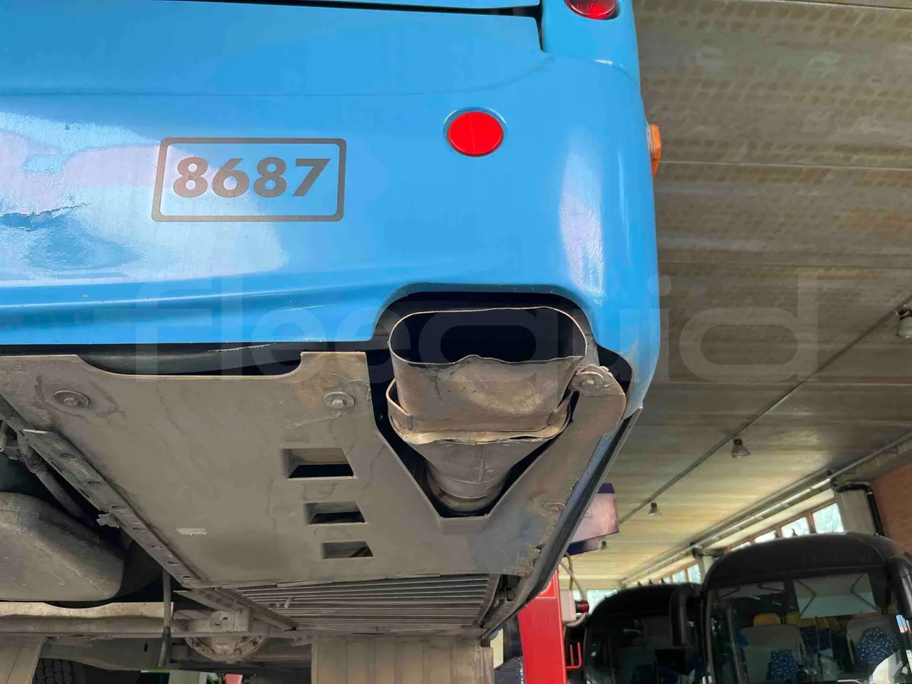 Iveco Crossway - exhaust photo