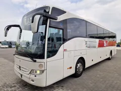 Mercedes-Benz Tourismo RHD 632 01 - EUR6 - 290kW - 12.96m - 3/4 front left (mandatory for bus to scrap)