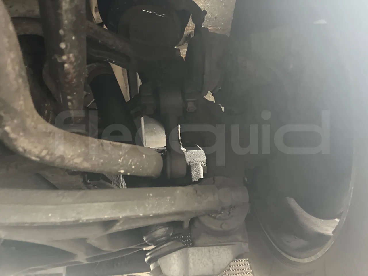 Scania Irizar K124EB / Euro 3 - 309 Kw - 12 Mt - front axle left side