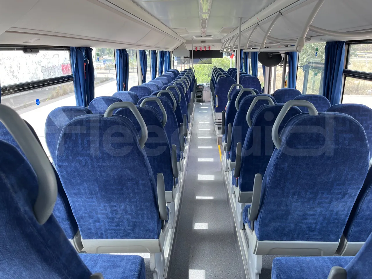 Man Lion's Intercity B.2007.46.008/ Euro 6 - 213 Kw - 12.280 Mt - forward view all seats last row height