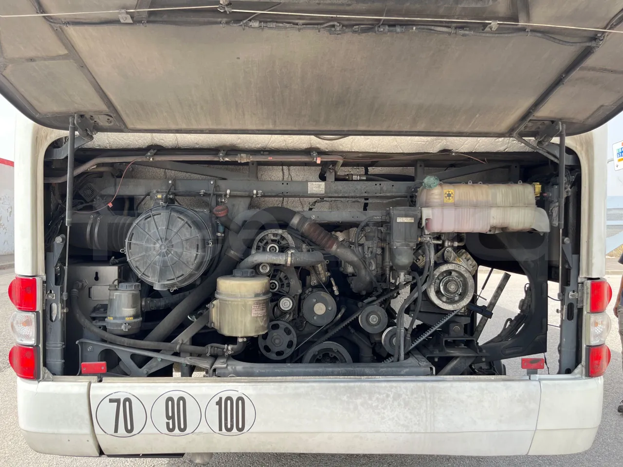 Man Lion's Intercity B.2007.46.008/ Euro 6 - 213 Kw - 12.280 Mt - rear hatch open
