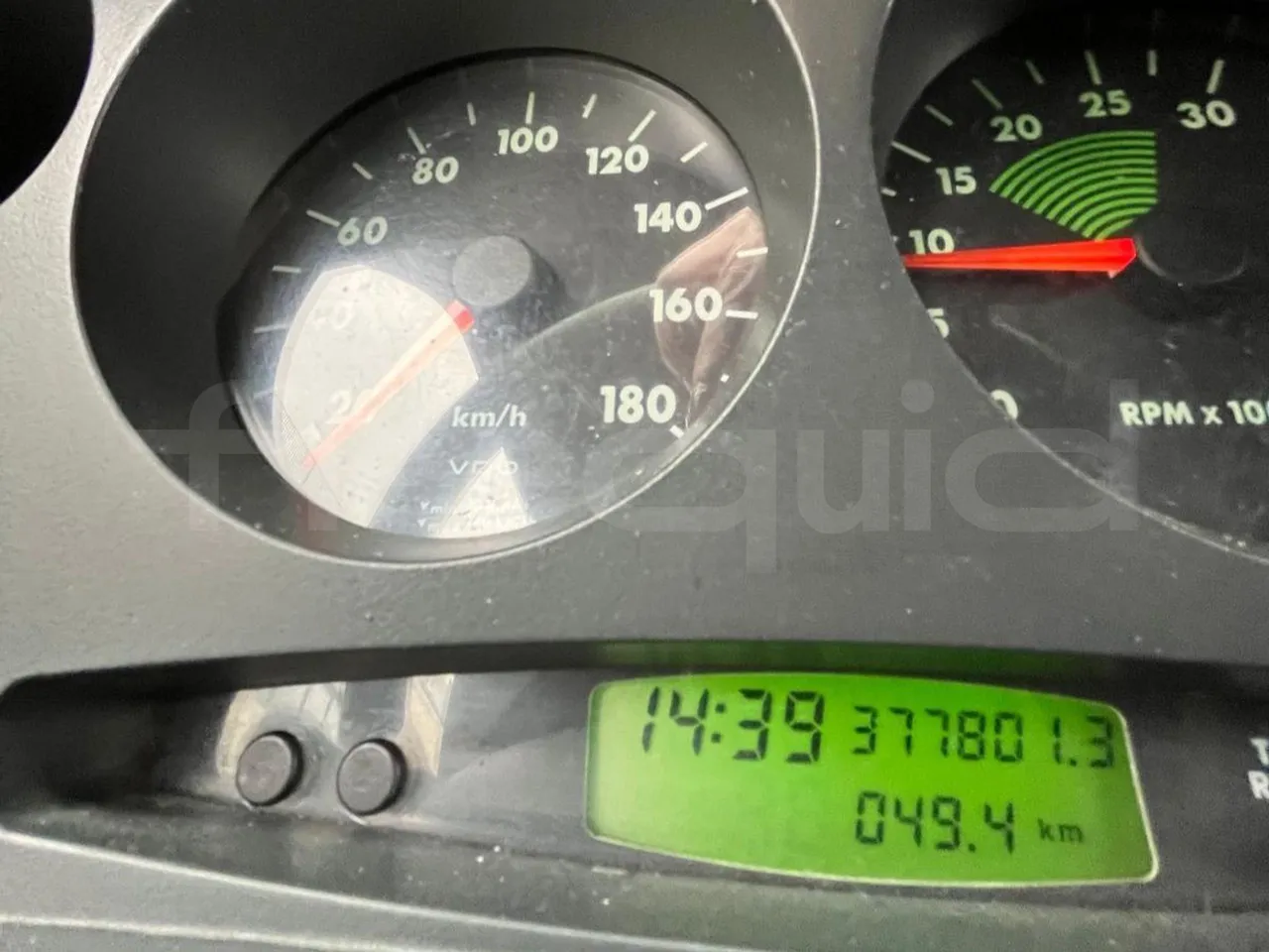 Iveco Daily A40C/26 - EUR3 - 92kW - 6.948m - dashboard lights on