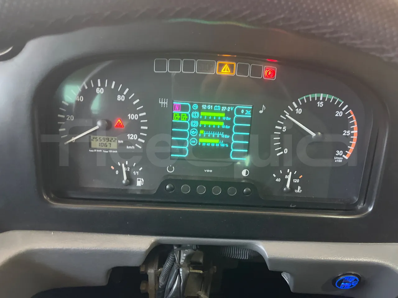 King Long XMQ6900 XMQ6900/ Euro 6 - 204 Kw - 8,995 Mt - dashboard lights on