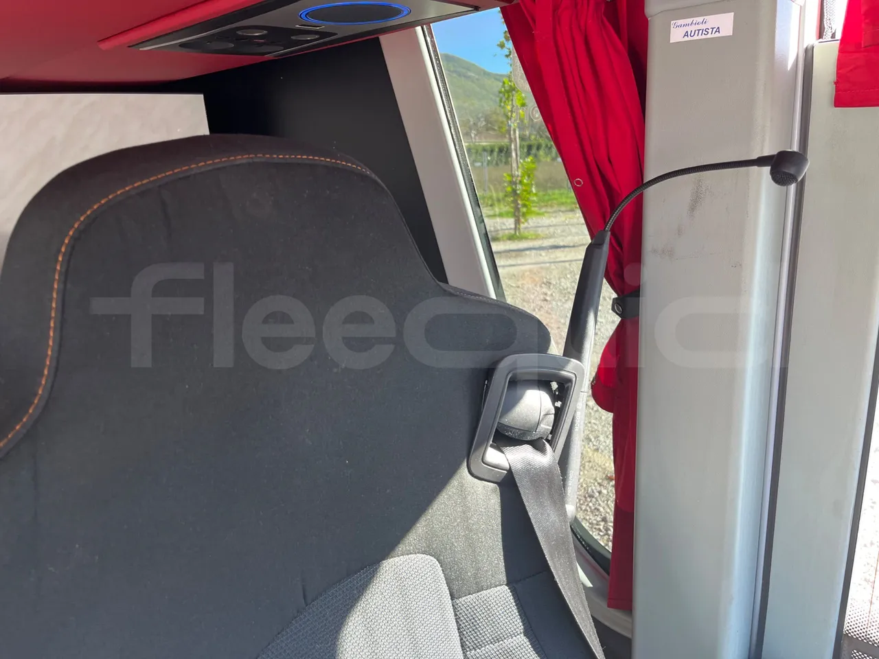 Van Hool Astromega TDX27 - EUR6 - 375kW - 14.105m - driver microphone accessories photo