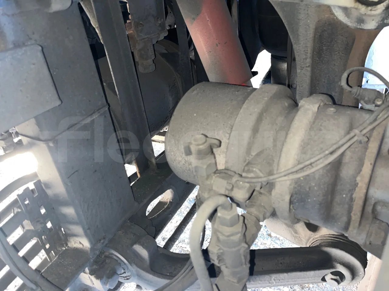 Van Hool Astromega TDX27 - EUR6 - 375kW - 14.105m - axel 3 caliper brakes right