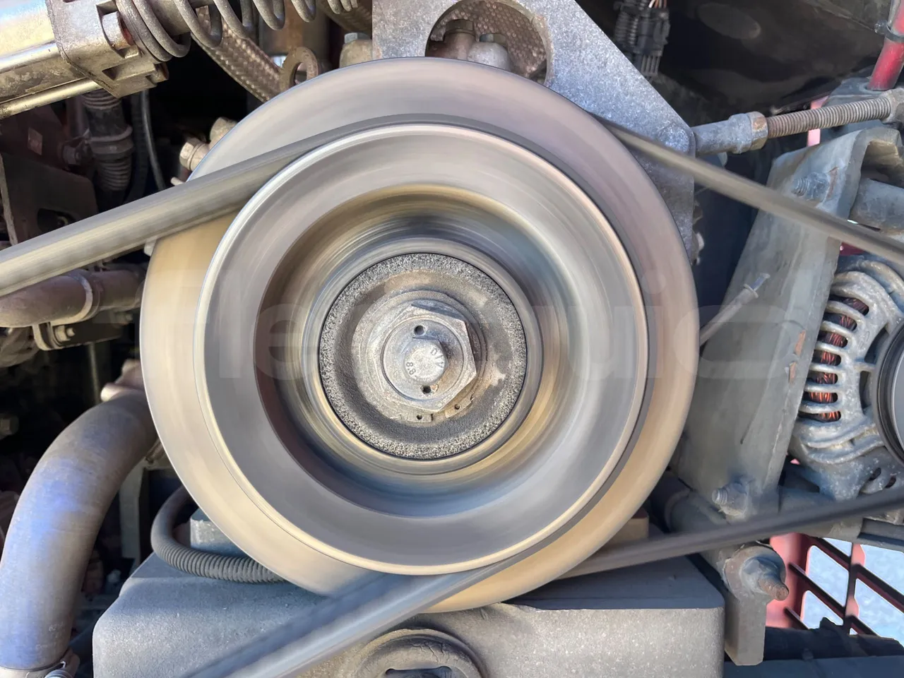 Van Hool Astromega TDX27 - EUR6 - 375kW - 14.105m - air conditioning compressor