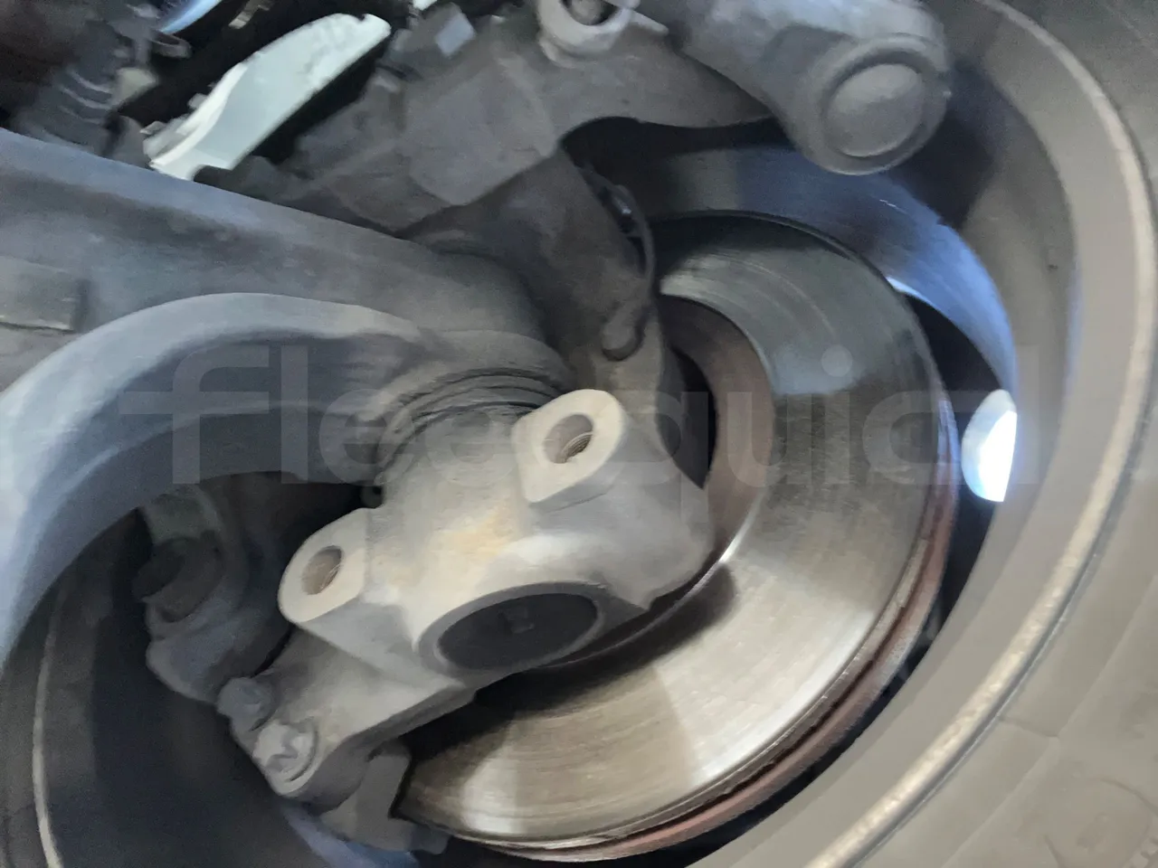 Van Hool Astromega TDX27 - EUR6 - 375kW - 14.105m - front discs left