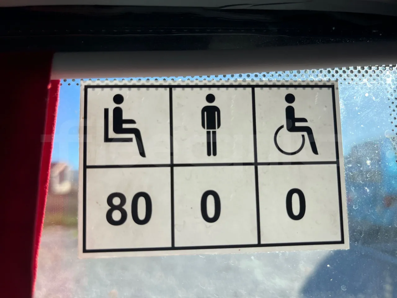 Van Hool Astromega TDX27 - EUR6 - 375kW - 14.105m - seat plate photo