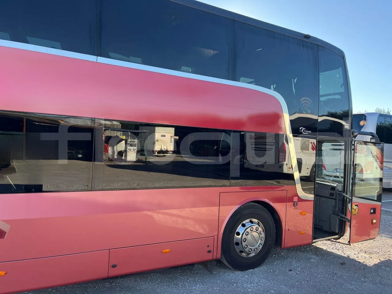 Van Hool Astromega TDX27 - EUR6 - 375kW - 14.105m - platform open photo