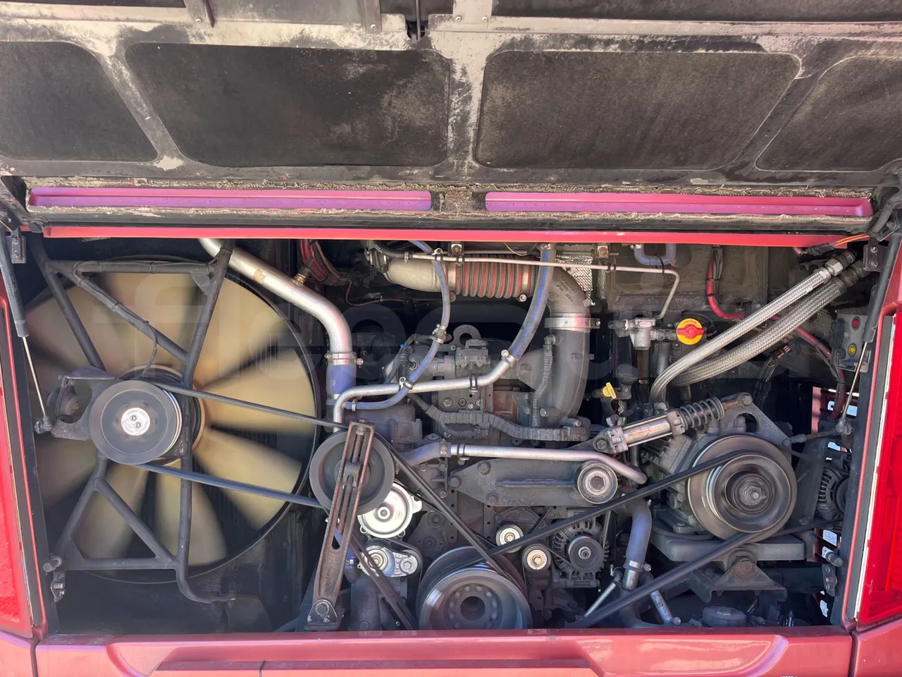 Van Hool Astromega TDX27 - EUR6 - 375kW - 14.105m - rear hatch open