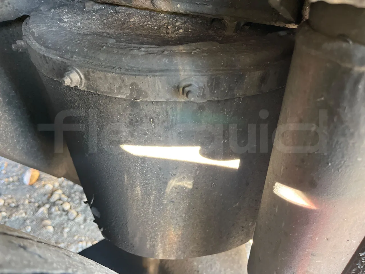 Van Hool Astromega TDX27 - EUR6 - 375kW - 14.105m - axle 2 shock absorbers 2 left